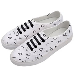 Memphis Pattern Women s Classic Low Top Sneakers by Vaneshart