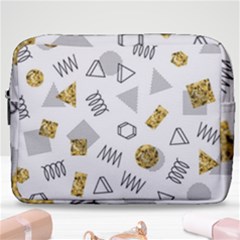 Memphis Seamless Patterns Make Up Pouch (large) by Vaneshart