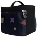 Memphis Pattern With Geometric Shapes Make Up Travel Bag (Big) View2