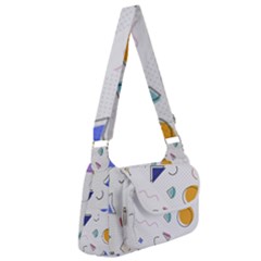 Memphis Pattern With Geometric Shapes Multipack Bag by Vaneshart