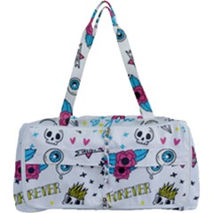 Emo Teens Doodle Seamless Multi Function Bag by Vaneshart