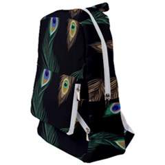 Seamless Pattern With Peacock Feather Travelers  Backpack by Vaneshart