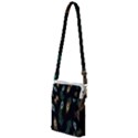 Seamless Pattern With Peacock Feather Multi Function Travel Bag View1