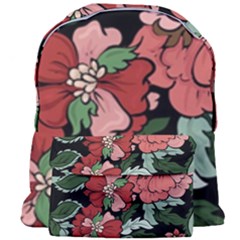 Beautiful Floral Vector Seamless Pattern Giant Full Print Backpack by Vaneshart