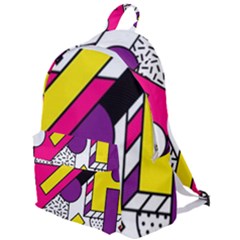 Memphis Colorful Background With Stroke The Plain Backpack