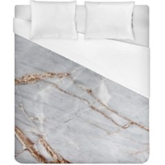 Gray Light Marble Stone Texture Background Duvet Cover (california King Size)