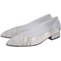 Gray Light Marble Stone Texture Background Women s Low Heels View2