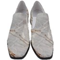 Gray Light Marble Stone Texture Background Women Slip On Heel Loafers View1