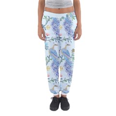 Beautiful Peacock Seamless Pattern Women s Jogger Sweatpants