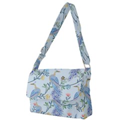 Beautiful Peacock Seamless Pattern Full Print Messenger Bag by Vaneshart