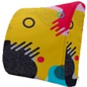 Abstract Colorful Pattern Shape Design Background Seat Cushion View3