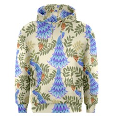 Peacock Vector Design Seamless Pattern Fabri Textile Men s Pullover Hoodie