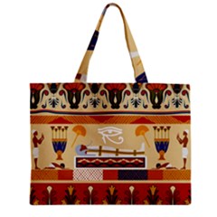 Seamless Ethnic Pattern Zipper Mini Tote Bag by Vaneshart