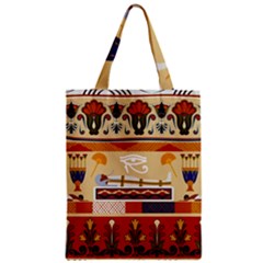 Seamless Ethnic Pattern Zipper Classic Tote Bag by Vaneshart