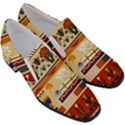 Seamless Ethnic Pattern Women Slip On Heel Loafers View3