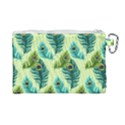 Peacock Feather Pattern Canvas Cosmetic Bag (Large) View2