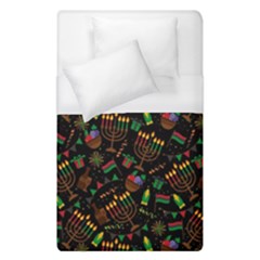 Seamless Pattern Kwanzaa With Traditional Colored Candles Duvet Cover (single Size) by Vaneshart