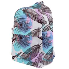 Hand Drawn Feathers Seamless Pattern Classic Backpack by Vaneshart