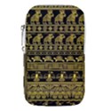 Tribal Gold Seamless Pattern With Mexican Texture Waist Pouch (Small) View1