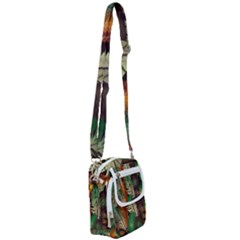 Feathers Realistic Pattern Shoulder Strap Belt Bag by Vaneshart