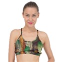 Feathers Realistic Pattern Basic Training Sports Bra View1