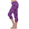 Ethnic Seamless Pattern Tribal Line Print African Mexican Indian Style Capri Yoga Leggings View2