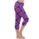 Ethnic Seamless Pattern Tribal Line Print African Mexican Indian Style Capri Yoga Leggings View3