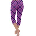 Ethnic Seamless Pattern Tribal Line Print African Mexican Indian Style Capri Yoga Leggings View4