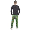 Peacock Feathers Pattern Men s Jogger Sweatpants View2