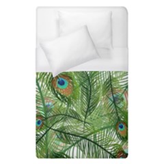 Peacock Feathers Pattern Duvet Cover (single Size) by Vaneshart