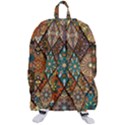 Colorful Vintage Seamless Pattern With Floral Mandala Elements Hand Drawn Background Travelers  Backpack View3