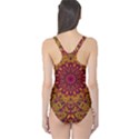 Mandala Vector Tribal Vintage Ethnic Seamless Pattern Print One Piece Swimsuit View2