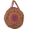 Mandala Vector Tribal Vintage Ethnic Seamless Pattern Print Giant Round Zipper Tote View1