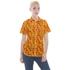 Honeycomb Women s Short Sleeve Pocket Shirt