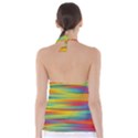 Rainbow Swirl Babydoll Tankini Top View2