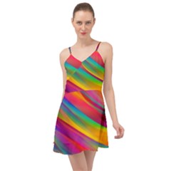 Rainbow Dreams Summer Time Chiffon Dress