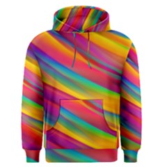 Rainbow Dreams Men s Pullover Hoodie by retrotoomoderndesigns