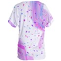 Women s Oversized Tee Shirt in Keep Dreaming Sprinkle Print  View2