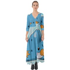 Patokip Button Up Boho Maxi Dress by MuddyGamin9