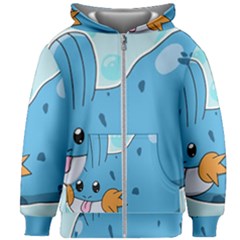 Patokip Kids  Zipper Hoodie Without Drawstring