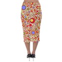 Zappwaits Pop Velvet Midi Pencil Skirt View2