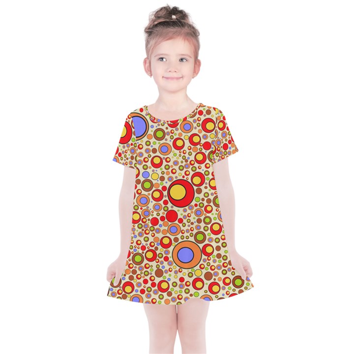 Zappwaits Pop Kids  Simple Cotton Dress