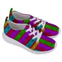 Rose Petals As A Rainbow Of Decorative Colors Women s Lightweight Sports Shoes View3