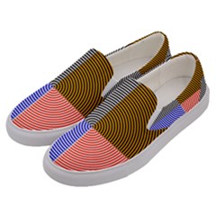 Circles Men s Canvas Slip Ons by impacteesstreetweareight