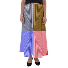 Circles Flared Maxi Skirt by impacteesstreetweareight