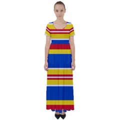 Design 569 High Waist Short Sleeve Maxi Dress by impacteesstreetweareight