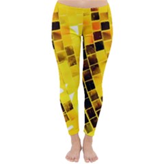 Golden Disco Ball Classic Winter Leggings by essentialimage