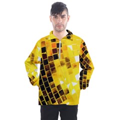 Golden Disco Ball Men s Half Zip Pullover by essentialimage