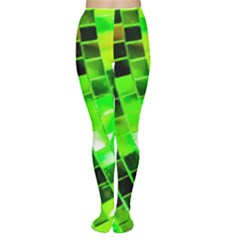 Green Disco Ball Tights by essentialimage