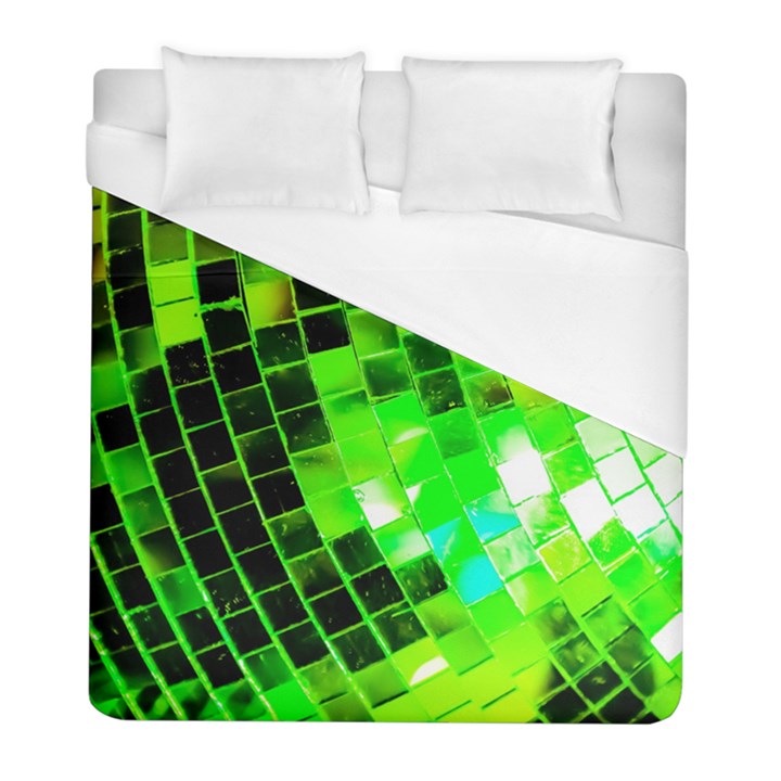 Green Disco Ball Duvet Cover (Full/ Double Size)